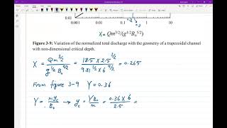 Open Channel FLow; Example 3-5