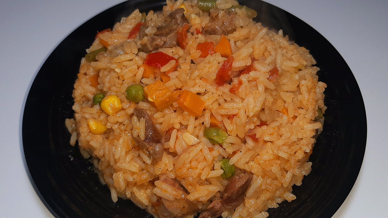 Arroz con mollejitas de Pollo con poco dinero