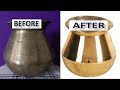 How to Clean Brass Vessels at Home || Very Easy || The best trick to CLEAN BRONZE