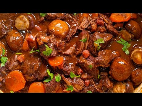 Boeuf bourguignon 