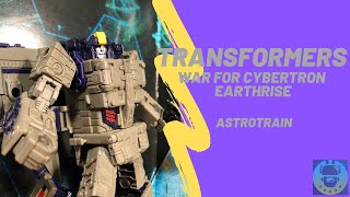 War for Cybertron Earthrise Leader Class Astrotrain Unboxing Toy Review | TadsToyReview