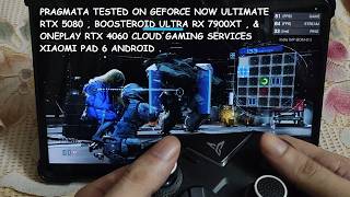 Pragmata Tested on GeForce Now Ultimate RTX 5080 , Boosteroid Ultra & OnePlay RTX 4060 Cloud Service
