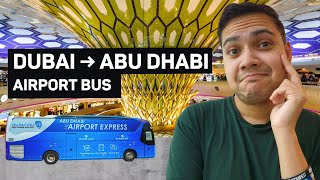 How to travel from Dubai to Abu Dhabi International Airport | Travel in Abu Dhabi Express Bus 2023