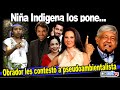 Niña indígena reta a Derbez, Obrador se preguntó: Cuándo artistas - pseudo ambientalistas se habían