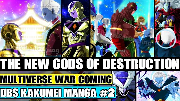 Dragon Ball Kakumei: The NEW Gods Of Destruction Arrive! The Mother Of Angels Outs The Grand Priest!