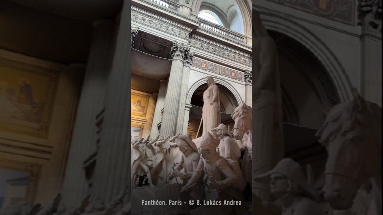 Panthéon Paris in December | A Calm Afternoon in the Latin Quarter