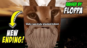 how to get NEW ENDING in RAISED BY FLOPPA | ROBLOX