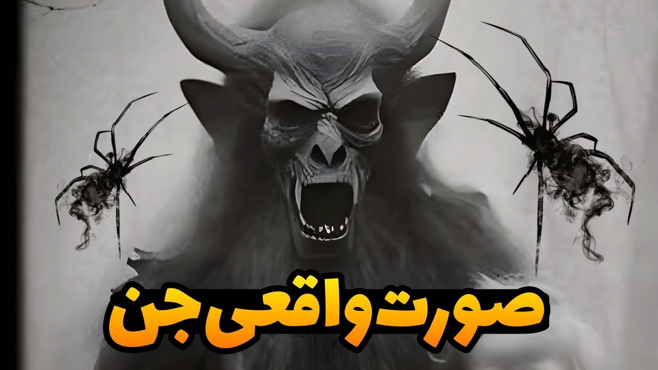 داستان ترسناک: صورت واقعی جن - YouTube