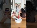 oreo and toothpaste roulette🤢 #food #challenge #couplechallenge #asmr #roulette #prank #funny