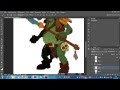 Видео урок рисование персонажа в photoshop cs6 вектор 4 часть