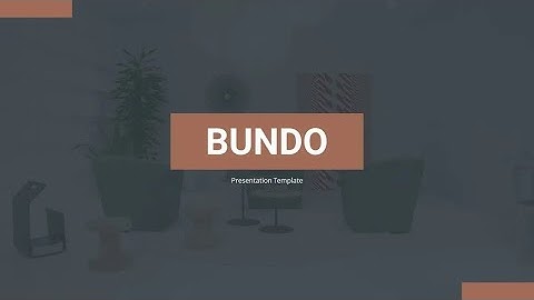 Bundo - Architecture Powerpoint Template