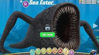 Hangry sharks world New Sea Eter sharks coming soon Updates All 45 sharks unlocked full Upgrades.. screenshot 2