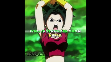 Who is stronger than Kefla ☠️#dbs #dbz #goku #vegeta #anime #shorts