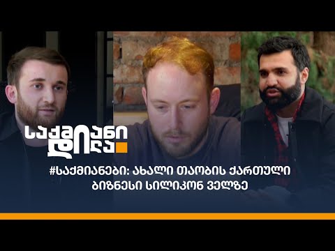 #საქმიანები: ახალი თაობის ქართული ბიზნესი სილიკონ ველზე