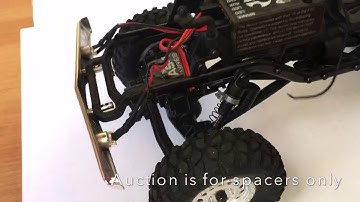 Axial SCX24 shock upgrade fix