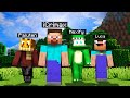 4 YOUTUBER spielen MINECRAFT! (Paluten, Mexify, Luca &amp; iCrimax)