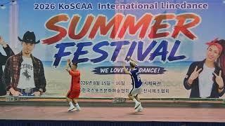 Tukoh Taka Line Dance :Marlon & Romain Summer Dance Festival Broadcast