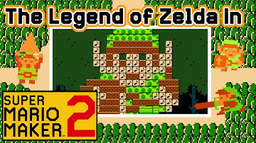 AMAZING "The Legend of Zelda" Level in Super Mario Maker 2!