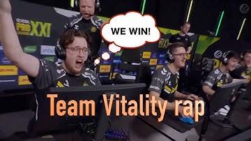 Team Vitality rap - Counter Strike (CS2) - RUSH B / RapGameur