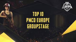 [TOP 10] PMCO Europe Group Stage | Spring Split | PUBG MOBILE CLUB OPEN 2020