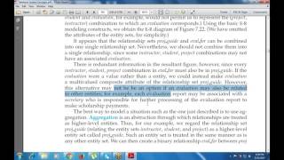 Revision of Database Design Concepts : Attribute Inheritance