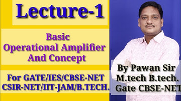 Introduction Operational Amplifier(op amp) And Solved Problems GATE 2021