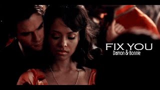 Damon + Bonnie Fix You