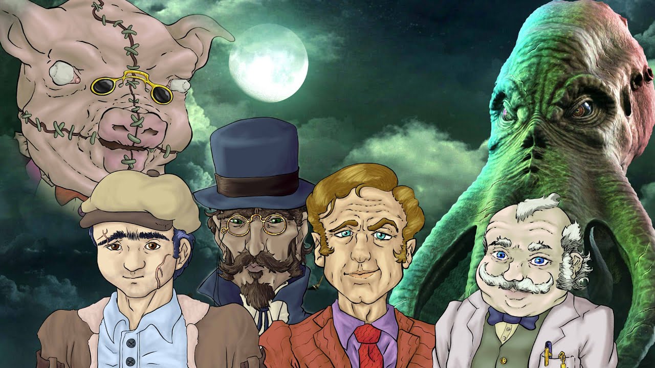 Kaky, Rich, Vandal, Maldito y Rangu Rolean La Llamada de Cthulhu