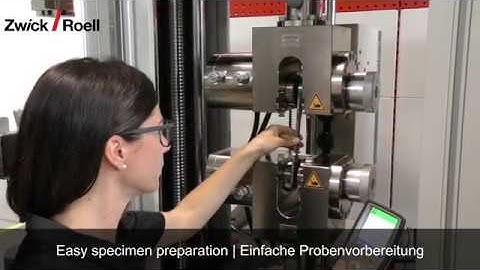 Hochtemperatur Universalprüfmaschine - High Temperature Universal Testing Machine