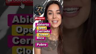 Learn English Opposites Open - Closed Rich - Poor English In One Click 247