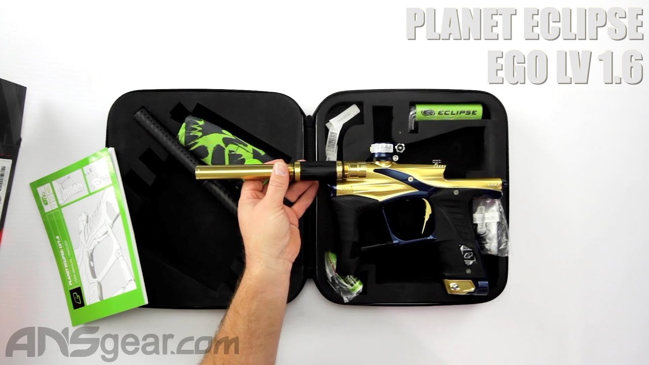 Eclipse Ego LV 1.6 Paintball Gun Review YouTube