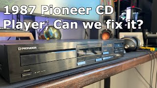 Broken Pioneer CD Player, is it fixable? | Vintage Hifi Revival