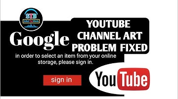 YouTube Channel art error on | How to problem Solved | YouTube banner upload problem solve