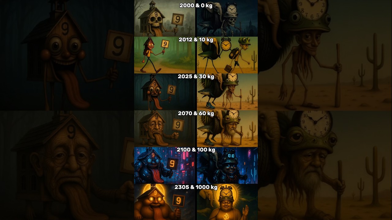 La Esok Sikola & Trippa Troppa - Age & Weight Evolution | Italian Brainrot