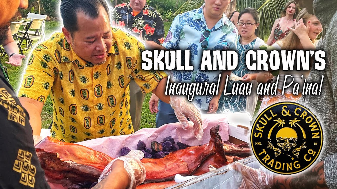 Skull and Crown's Inaugural Luau and Pa'ina! At Kapila Gardens, Waianae Valley in Oahu!