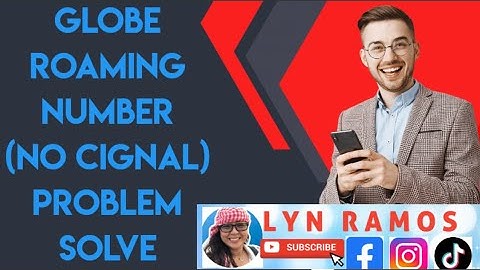 Paano iresolve ang roaming number na walng ng signal | Roaming number ( No signal) problem solve