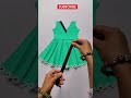 DIY Elegant Frock Design ✨ Sewing Inspiration #shorts