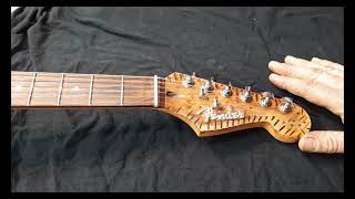 Restoring a Burnt Guitar Headstock by Tom Peterson-Guitars and Cars 682 views 11 months ago 10 minutes, 39 seconds