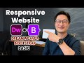 Responsive website design  adobe dreamweaver bootstrap basic