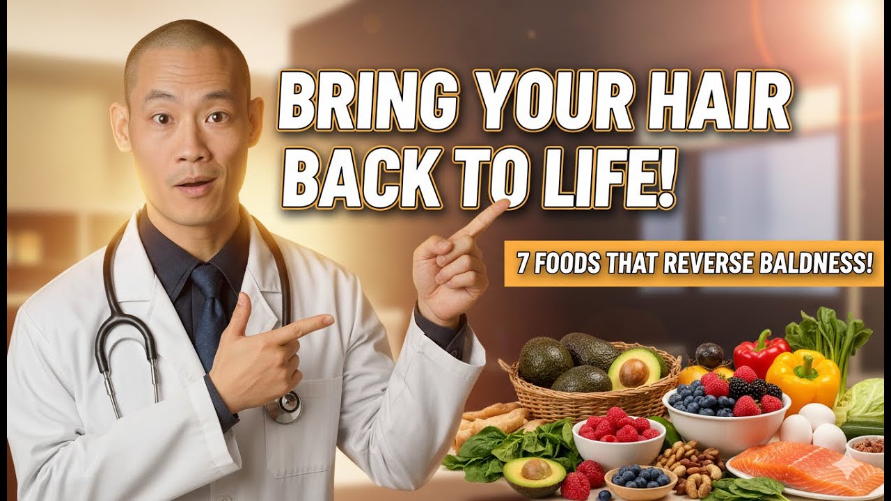 7 Foods That Bring Your Hair Back to Life | Senior Health Tips