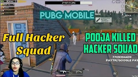 FULL HACKER SQUAD WIPED OUT | POOJA | PUBG MOBILE