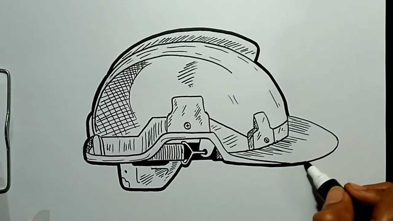 Hard Hats Helmet Drawing First Aid/CPR/AED Class, Hat, white, hat, sporting  Goods png | PNGWing