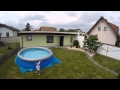 Bestway Fast Set Pool 366x91cm -  Set Up (Timelaps)