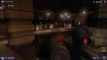 Unreal Tournament 2004 (Ballistic Weapons) - DM-CBP1-Ougaldwin (Deathmatch Gameplay with Bots)