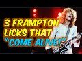 Frampton Lesson - 3 Licks That Will Make You Come Alive!