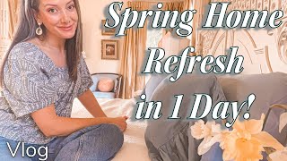 Decorate With Me For Spring in One Day - Home Decor Trends - VLOG by Vintage Bombshell 48,836 views 1 month ago 35 minutes