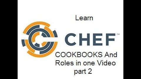 Chef COOKBOOKS and Roles part (2/2) | Chef Tutorial | DevOps Tutorial for beginners