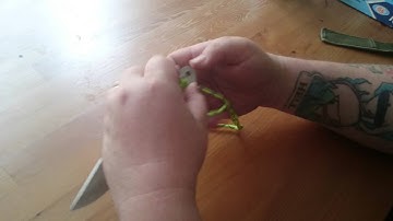 Simple Paracord Knife Handle Wrap