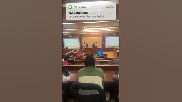 IIM Bangalore lecture hall #cat #mba #iim #iimbangalore #iimb