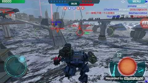 WWR walking war robot Golem+ECC Thunder + SMS Hydra+AT Spinal